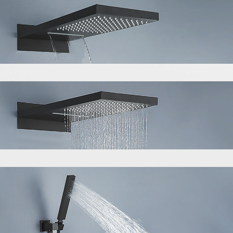 Modern Shower Head Combo Brass Handheld Shower Head Shower Trim