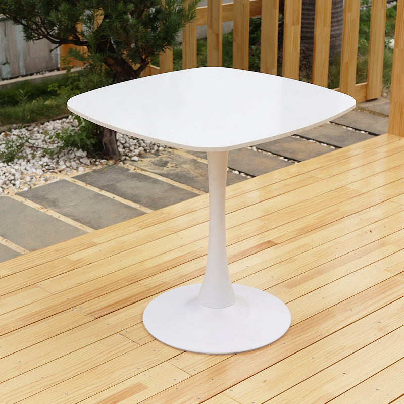 Modern Outdoor Patio Table Water Resistant Patio Table with Aluminum Frame