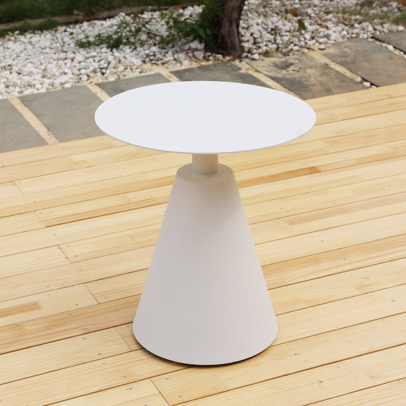 Modern Outdoor Patio Table Water Resistant Patio Table with Aluminum Frame