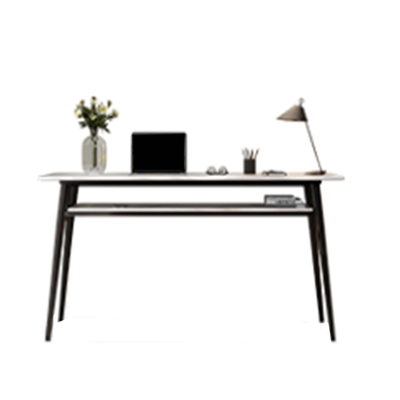 Rectangular Shaped Modern Style Office Desk 4 Legs Writing Desk for Home