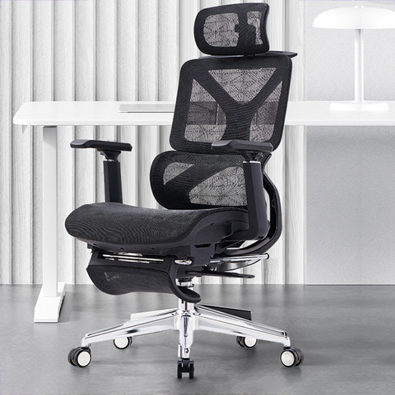 Modern Office Chair Removable Arms No Distressing Chair with Breathable Back