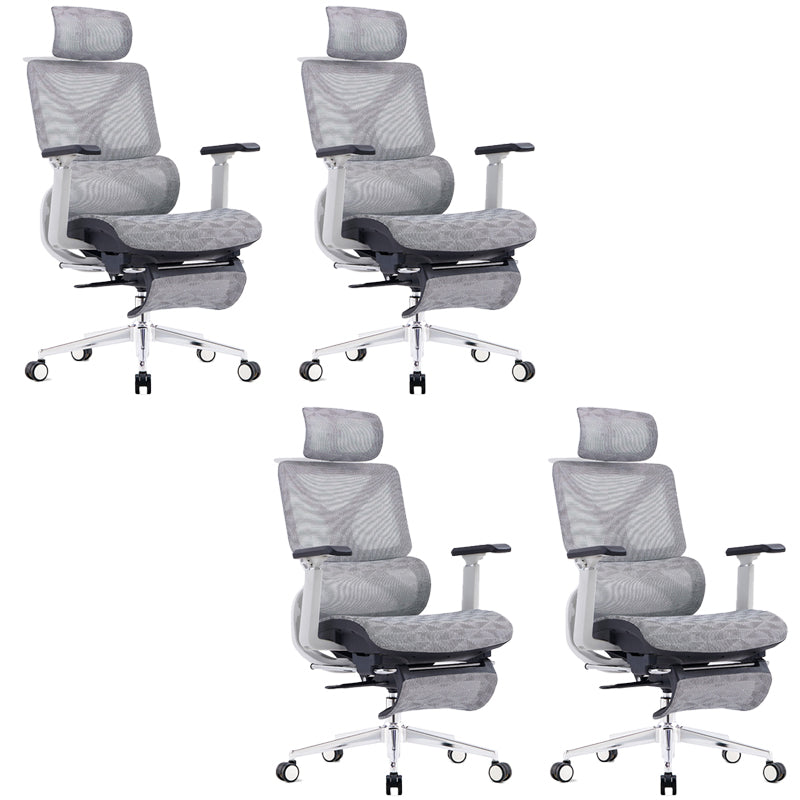 Modern Office Chair Removable Arms No Distressing Chair with Breathable Back