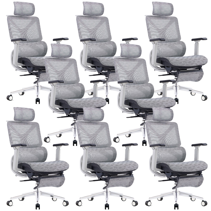 Modern Office Chair Removable Arms No Distressing Chair with Breathable Back