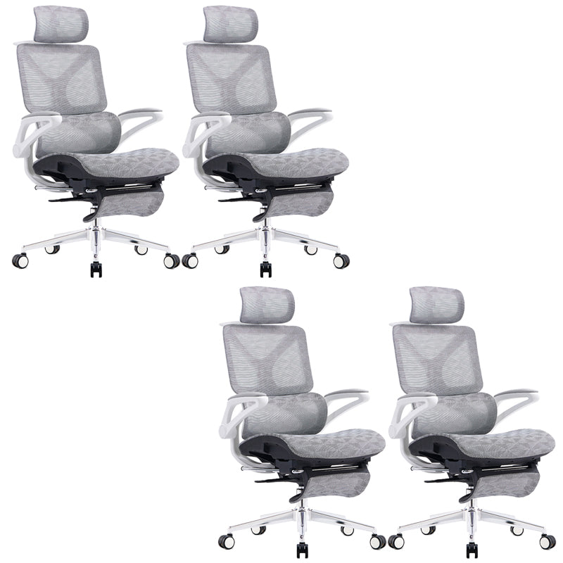 Modern Office Chair Removable Arms No Distressing Chair with Breathable Back