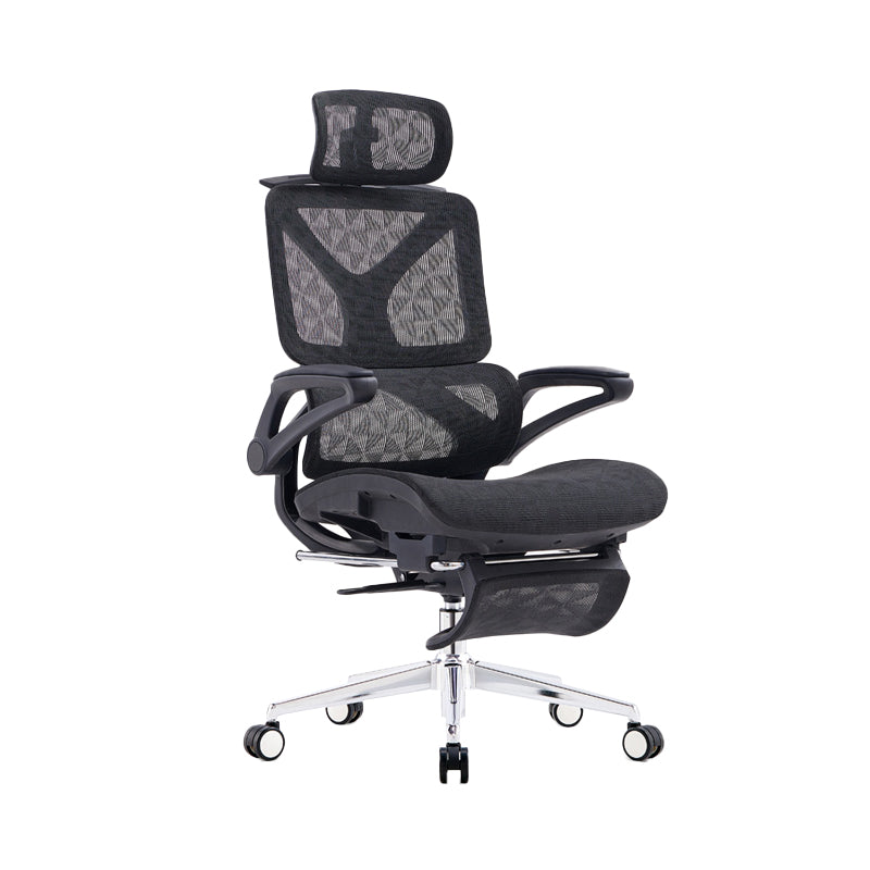 Modern Office Chair Removable Arms No Distressing Chair with Breathable Back