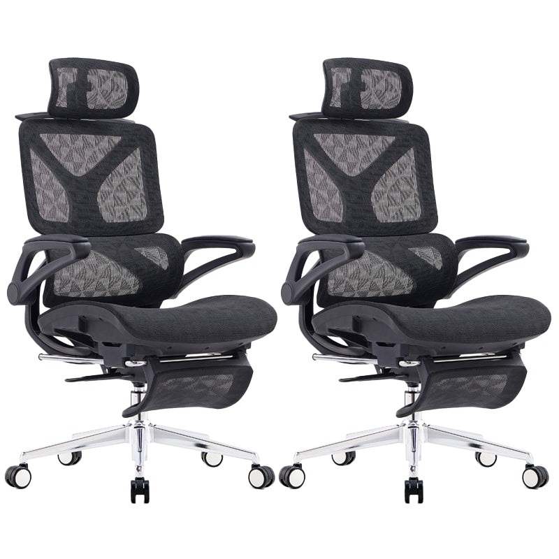 Modern Office Chair Removable Arms No Distressing Chair with Breathable Back