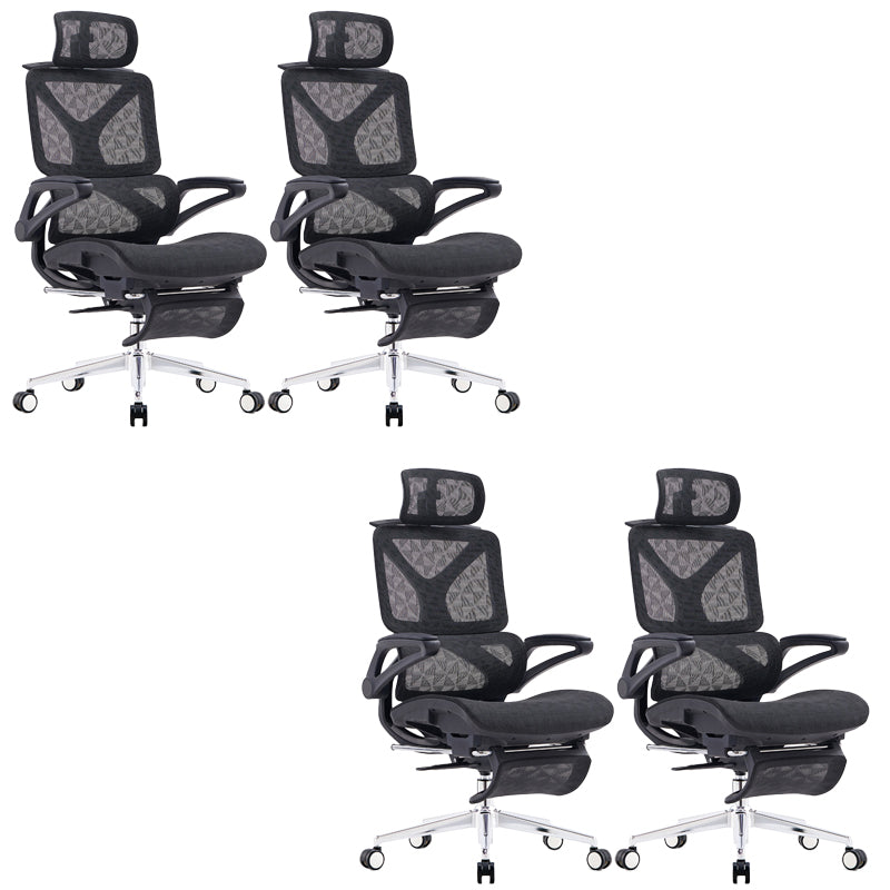 Modern Office Chair Removable Arms No Distressing Chair with Breathable Back