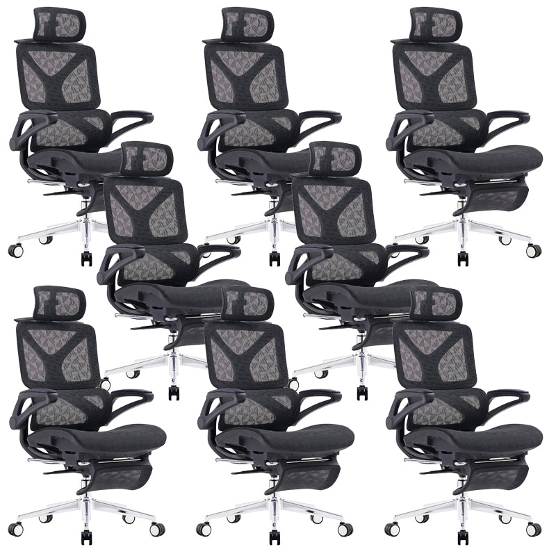 Modern Office Chair Removable Arms No Distressing Chair with Breathable Back