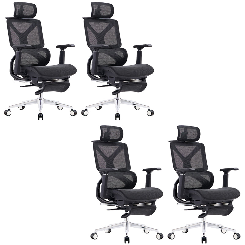 Modern Office Chair Removable Arms No Distressing Chair with Breathable Back