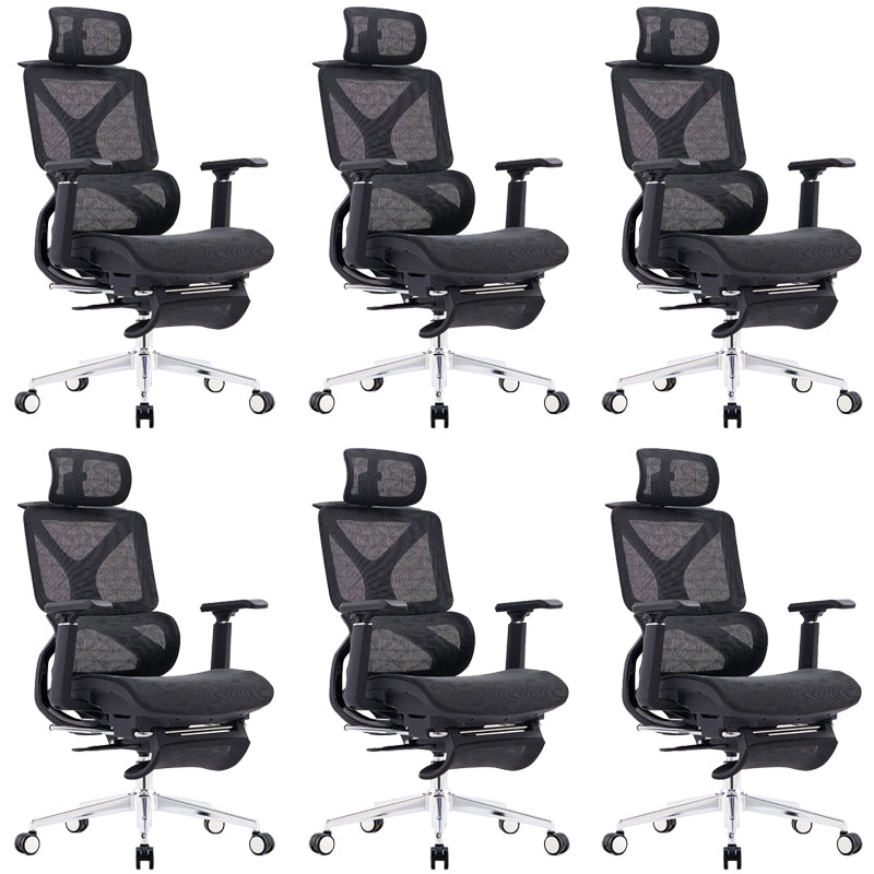 Modern Office Chair Removable Arms No Distressing Chair with Breathable Back