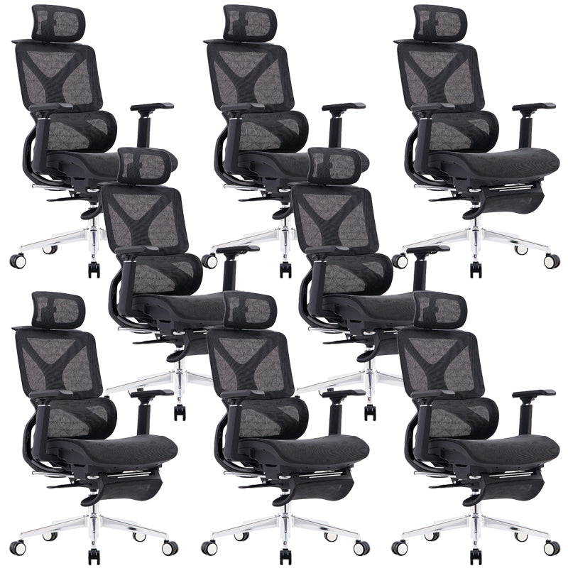 Modern Office Chair Removable Arms No Distressing Chair with Breathable Back