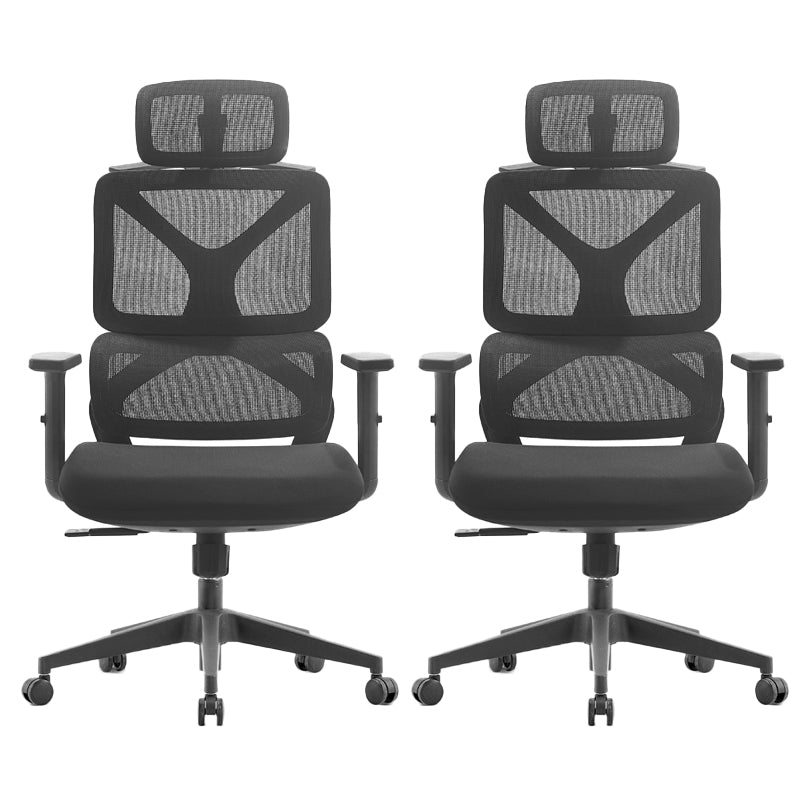 Modern Chair Removable Arms No Distressing Ergonomic Chair with Breathable Back