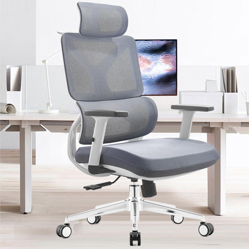 Modern Chair Removable Arms No Distressing Ergonomic Chair with Breathable Back