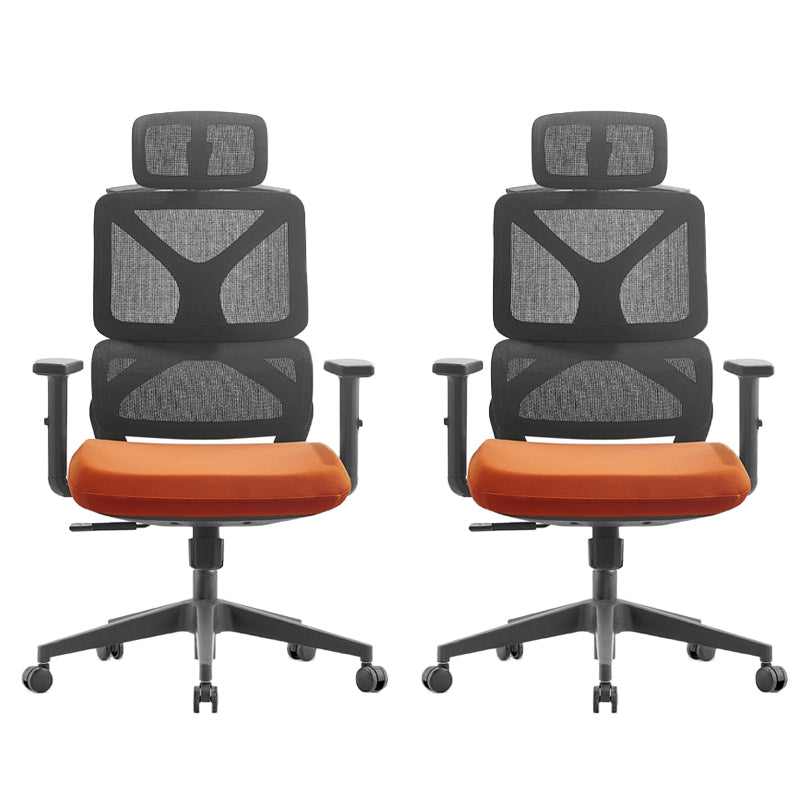 Modern Chair Removable Arms No Distressing Ergonomic Chair with Breathable Back