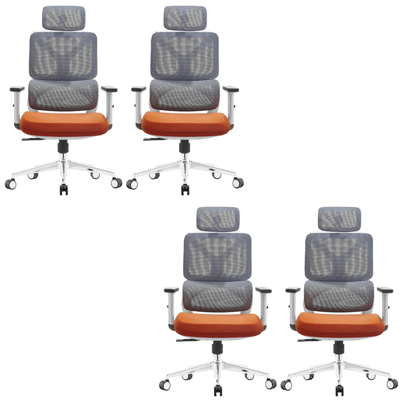 Modern Chair Removable Arms No Distressing Ergonomic Chair with Breathable Back