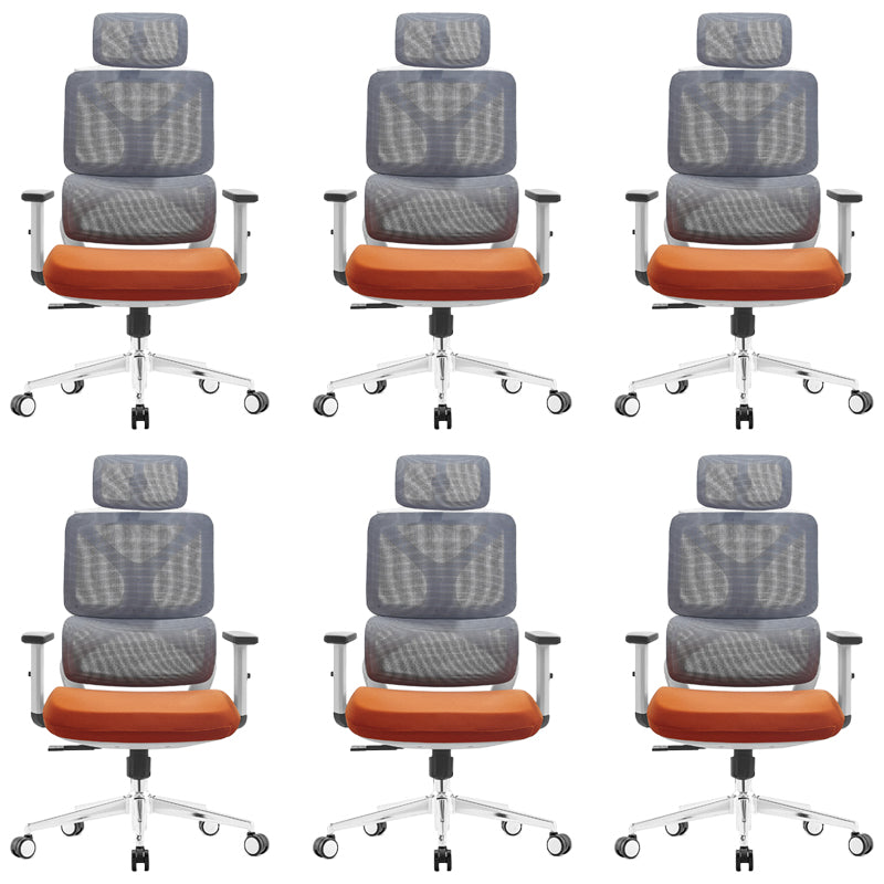 Modern Chair Removable Arms No Distressing Ergonomic Chair with Breathable Back