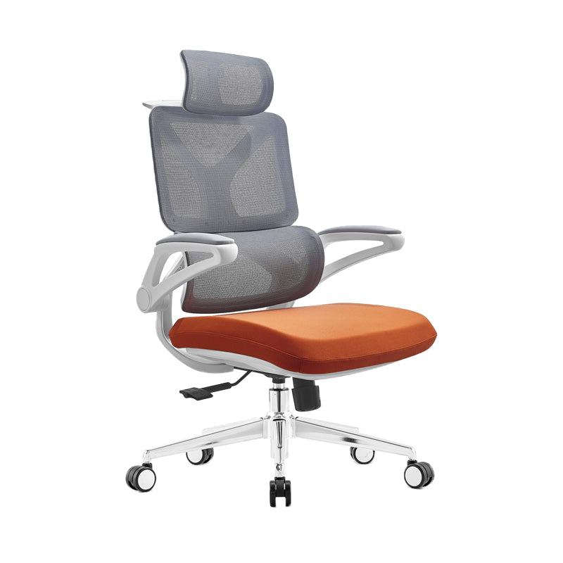 Modern Chair Removable Arms No Distressing Ergonomic Chair with Breathable Back