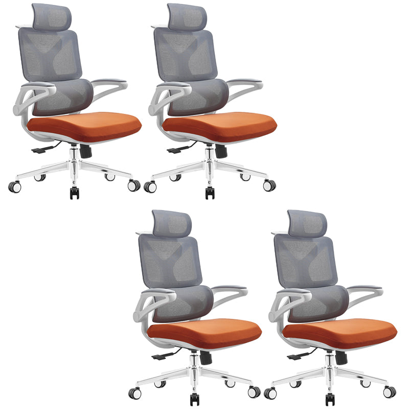 Modern Chair Removable Arms No Distressing Ergonomic Chair with Breathable Back