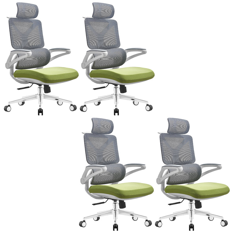 Modern Chair Removable Arms No Distressing Ergonomic Chair with Breathable Back