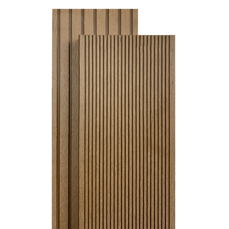 Embossed Composite Deck Plank Nailed Deck Tile Kit Outdoor Patio