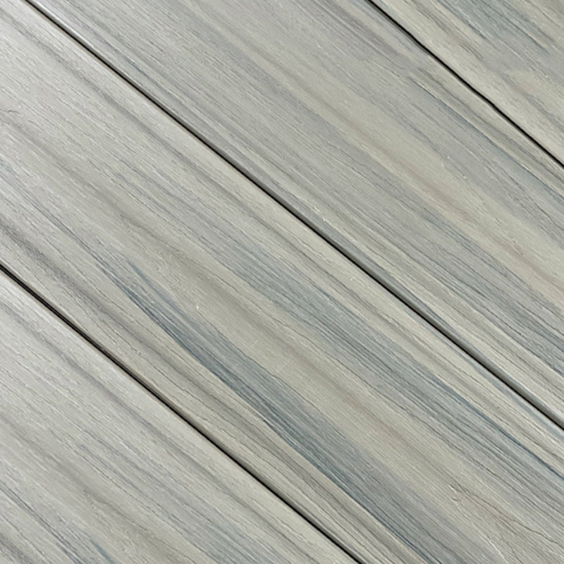 Embossed Composite Deck Plank Nailed Deck Tile Kit Outdoor Patio