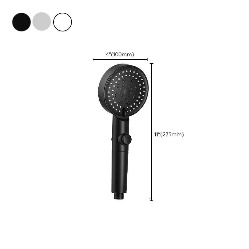 Modern Showerhead 6-Setting Adjustable Spray Pattern Handheld Shower Head