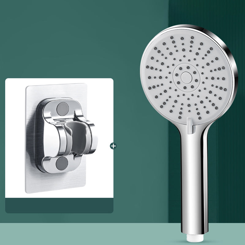 Contemporary Shower Head 5 Setting Adjustable Spray Pattern Handheld Shower Head