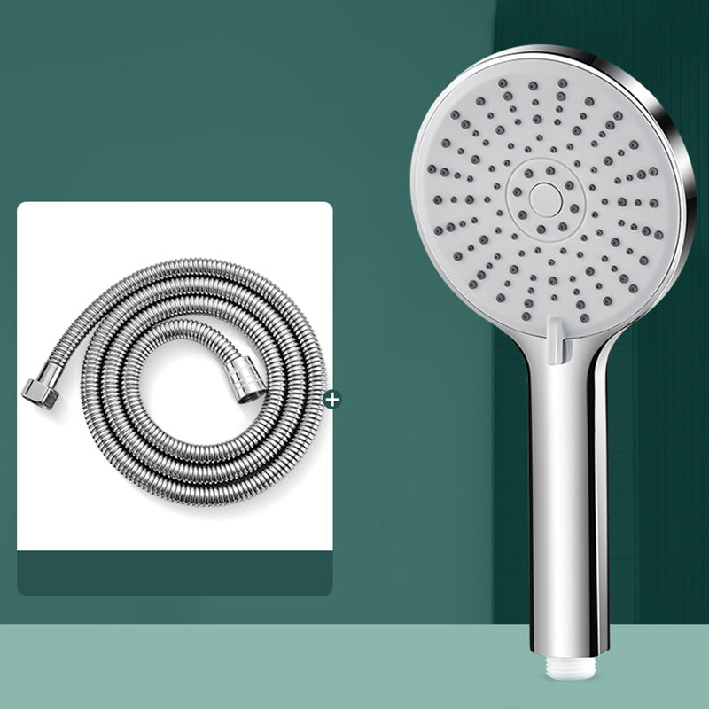 Contemporary Shower Head 5 Setting Adjustable Spray Pattern Handheld Shower Head