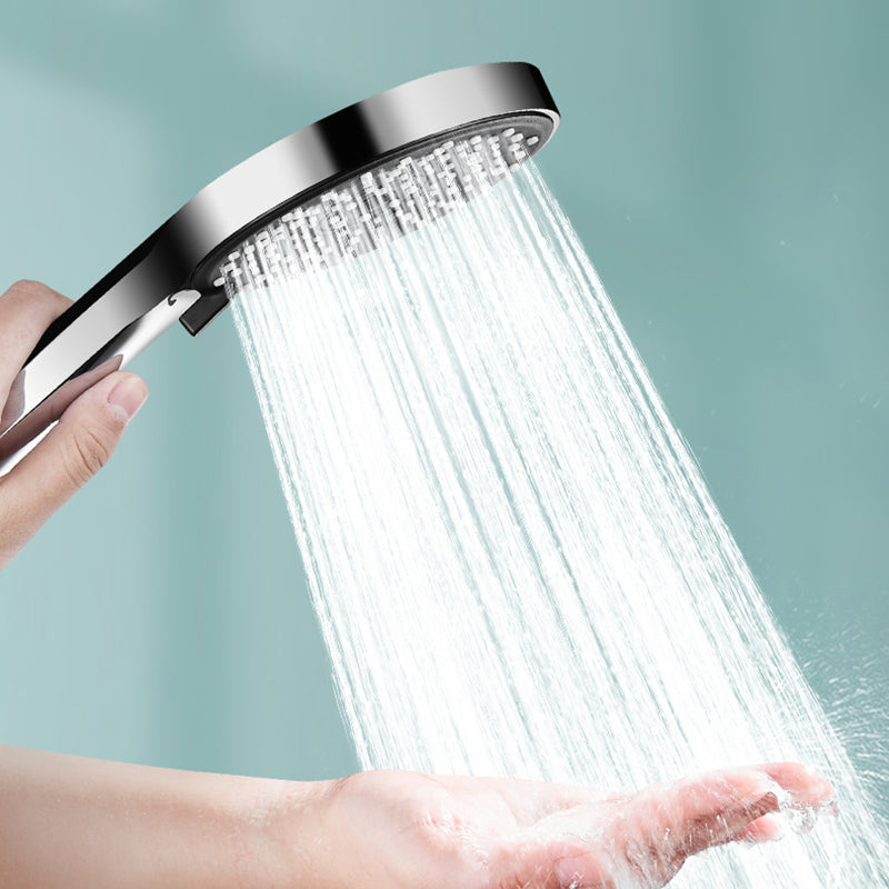 Contemporary Shower Head 5 Setting Adjustable Spray Pattern Handheld Shower Head