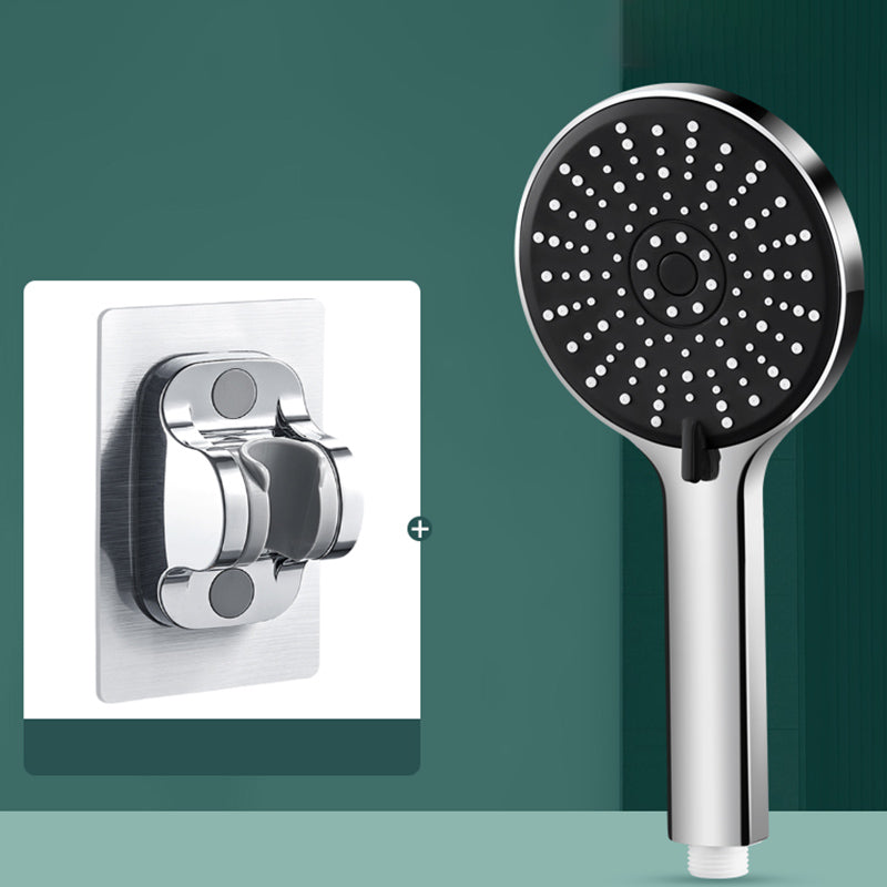 Contemporary Shower Head 5 Setting Adjustable Spray Pattern Handheld Shower Head