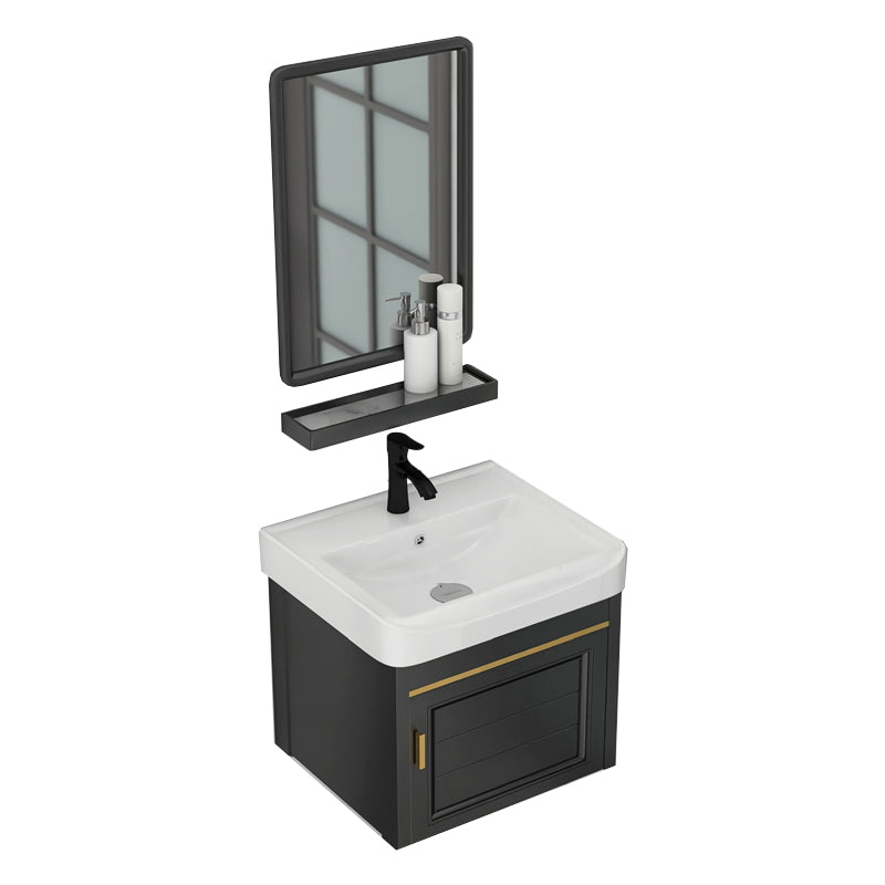 Modern Bathroom Vanity Cabinet Single Sink Space Saver Vanity