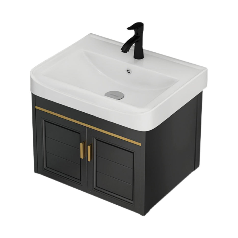 Modern Bathroom Vanity Cabinet Single Sink Space Saver Vanity