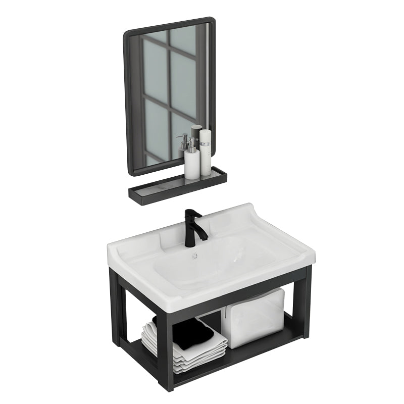 Modern Bathroom Vanity Cabinet Single Sink Space Saver Vanity