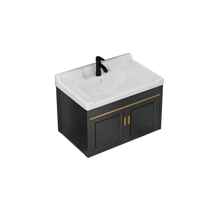 Modern Bathroom Vanity Cabinet Single Sink Space Saver Vanity