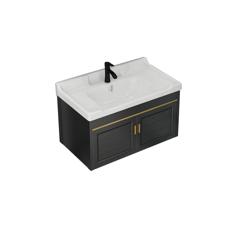 Modern Bathroom Vanity Cabinet Single Sink Space Saver Vanity