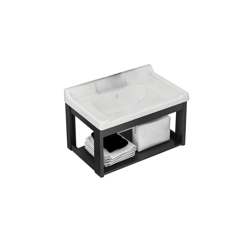 Modern Bathroom Vanity Cabinet Single Sink Space Saver Vanity