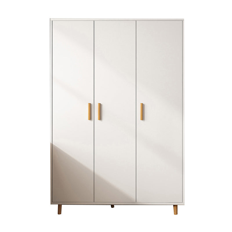 Manufactured Wood Kid's Wardrobe Modern Style Wardrobe Armoire with Garment Rod