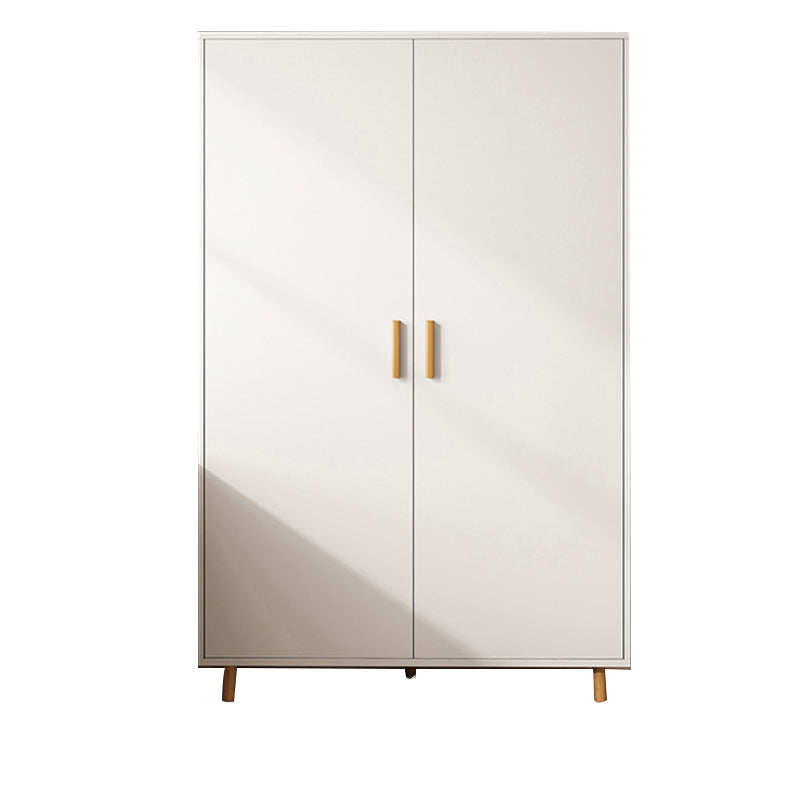 Manufactured Wood Kid's Wardrobe Modern Style Wardrobe Armoire with Garment Rod