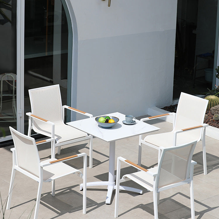 2-Seater Patio Table with UV Resistant Contemporary Bistro Table