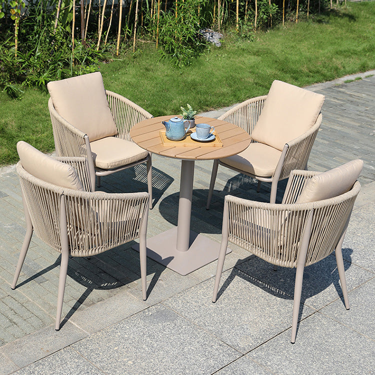 2-Seater Patio Table with UV Resistant Contemporary Bistro Table