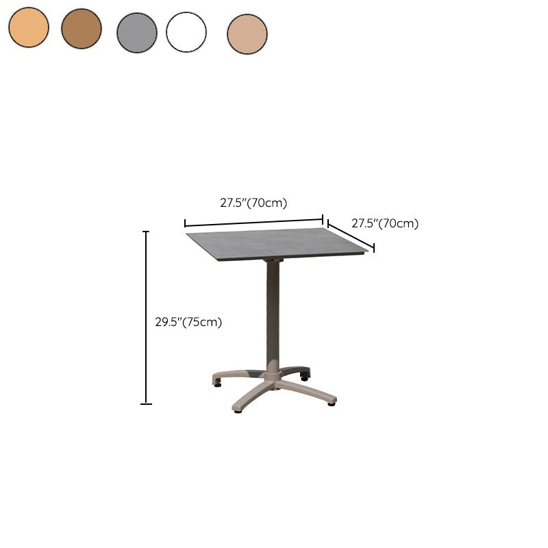 2-Seater Patio Table with UV Resistant Contemporary Bistro Table