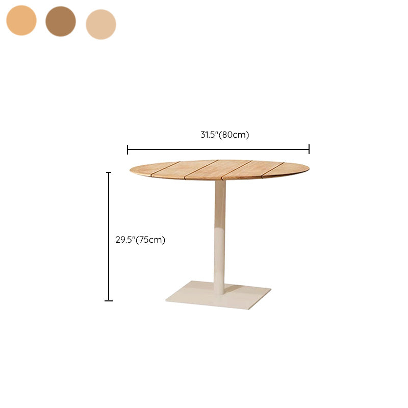 2-Seater Patio Table with UV Resistant Contemporary Bistro Table