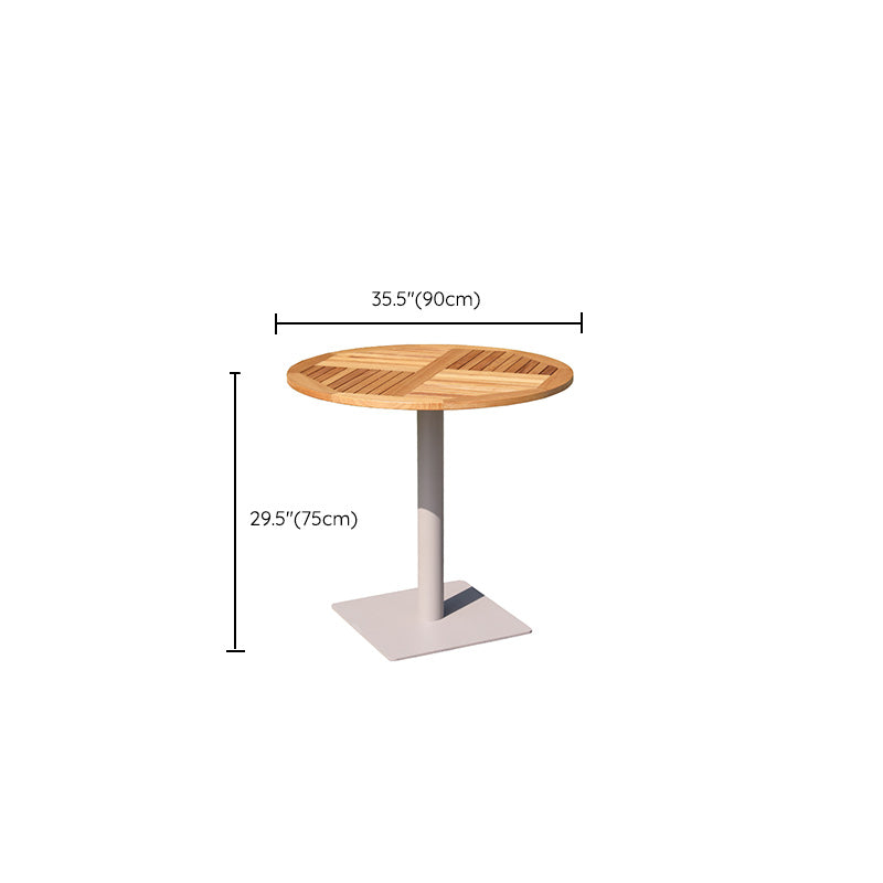 2-Seater Patio Table with UV Resistant Contemporary Bistro Table