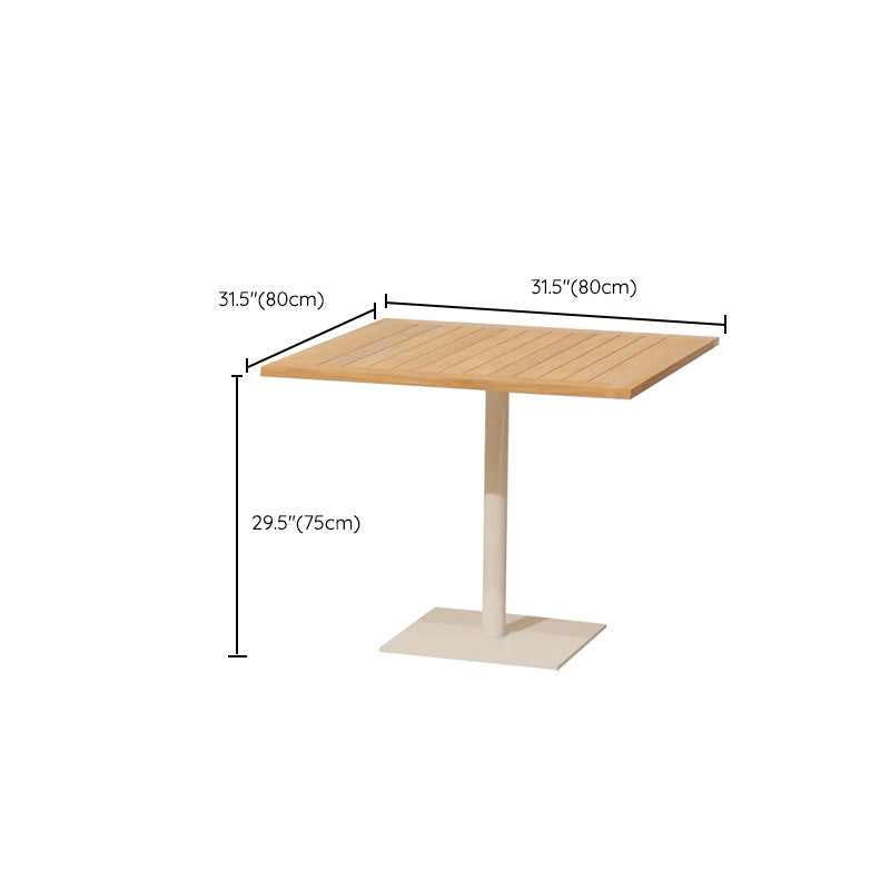 2-Seater Patio Table with UV Resistant Contemporary Bistro Table