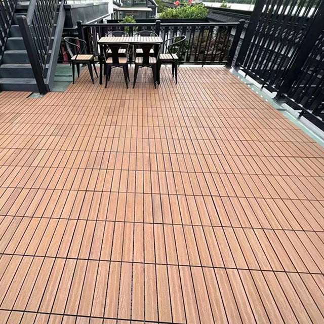 Deck Plank Loose Lay Wood Flooring Tiles Garden Outdoor Flooring