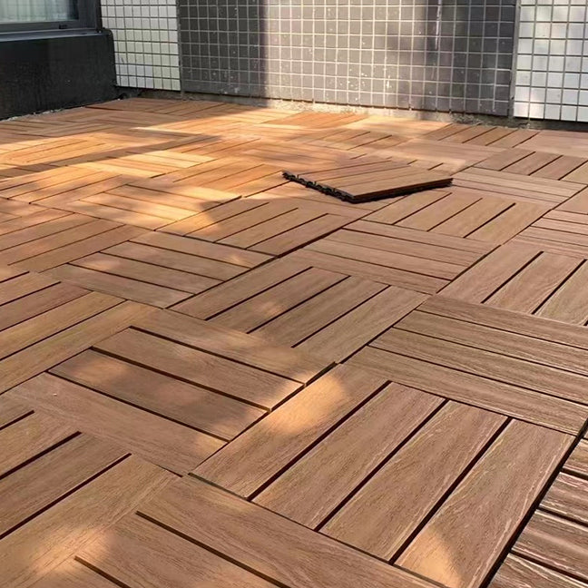 Deck Plank Loose Lay Wood Flooring Tiles Garden Outdoor Flooring