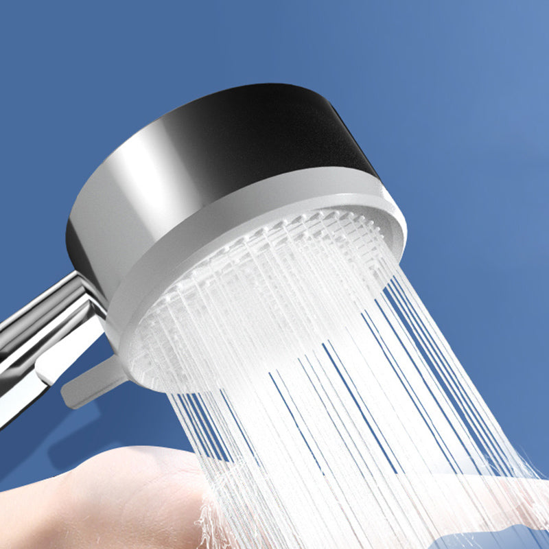 Modern Shower Head Handheld Round Plastic Self-cleaning Shower Head