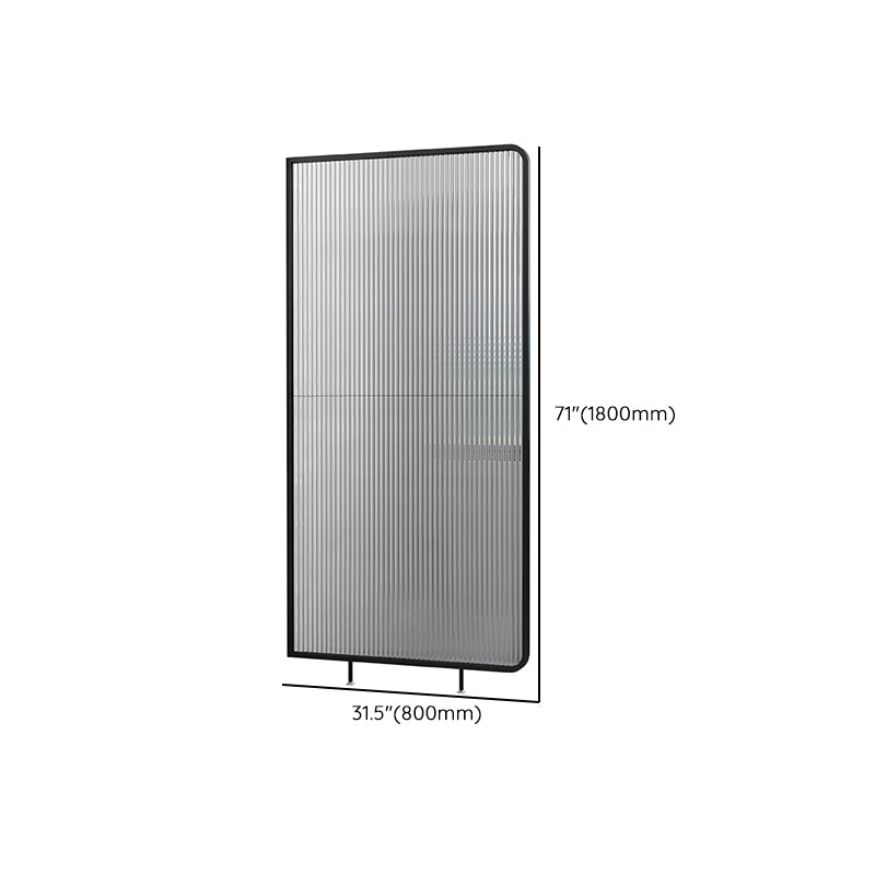 Patterned Fixed Glass Panel Scratch Resistant Frame Fixed Glass Panel