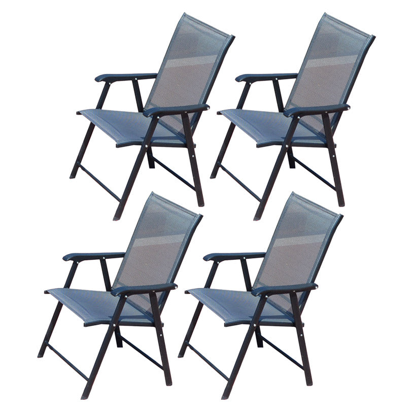 Modern Patio Dining Side Chair Stacking Outdoors Dining Chairs