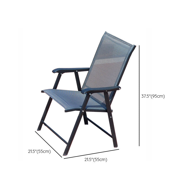 Modern Patio Dining Side Chair Stacking Outdoors Dining Chairs